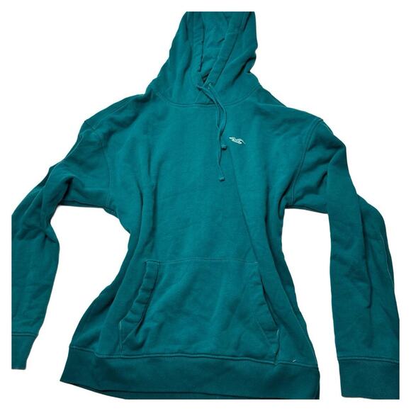 Women’s Hollister Blue Hoodie Size Large - Picture 3 of 6